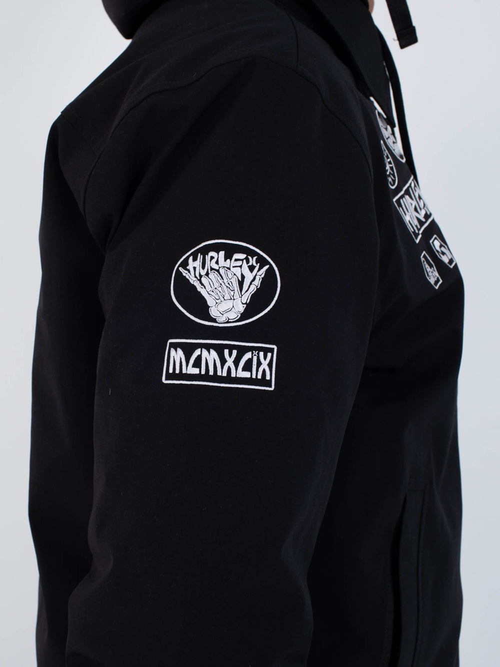 Hurley On Sale | Patch Snow Jacket - Black
