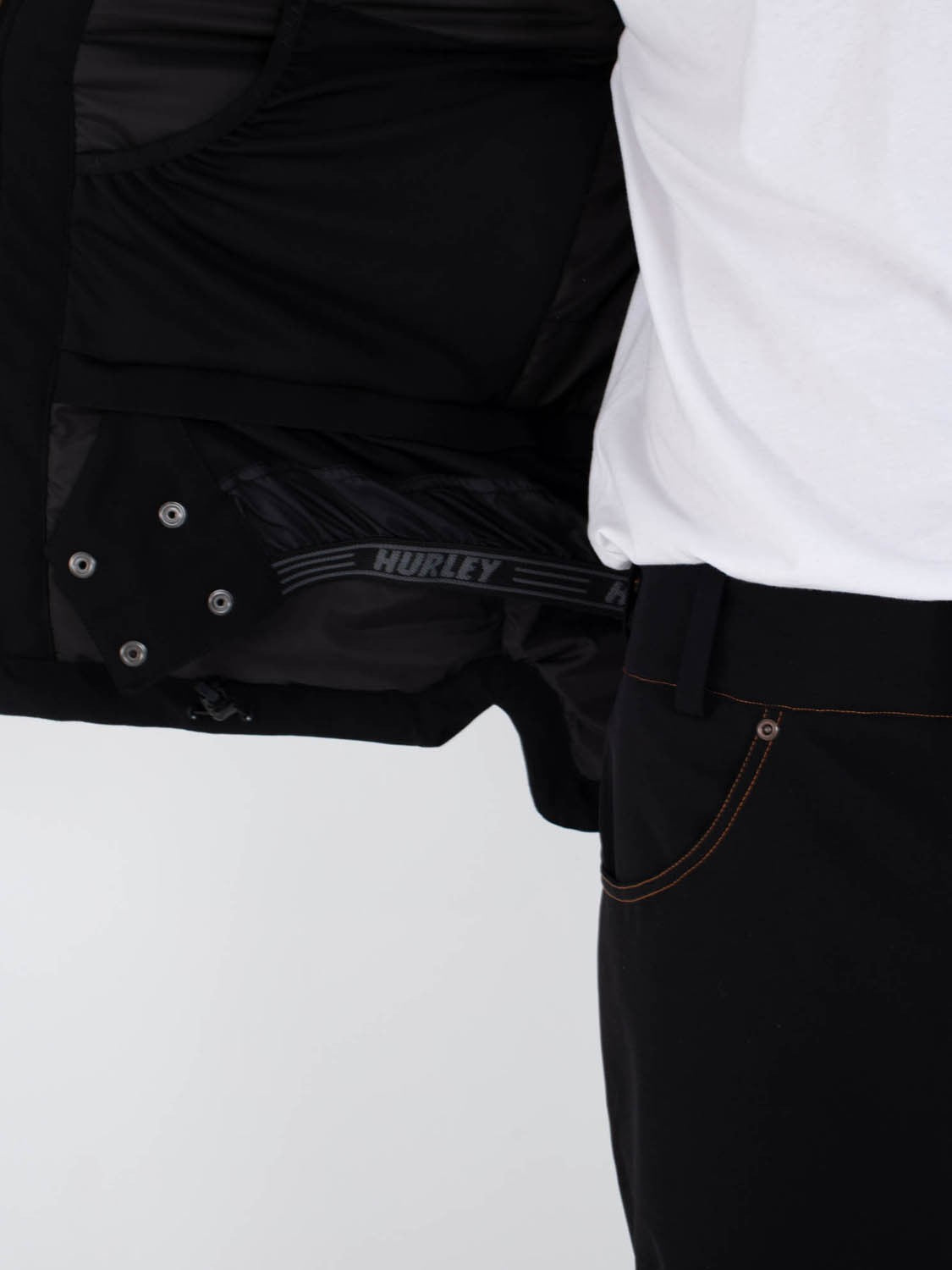 Hurley On Sale | Patch Snow Jacket - Black