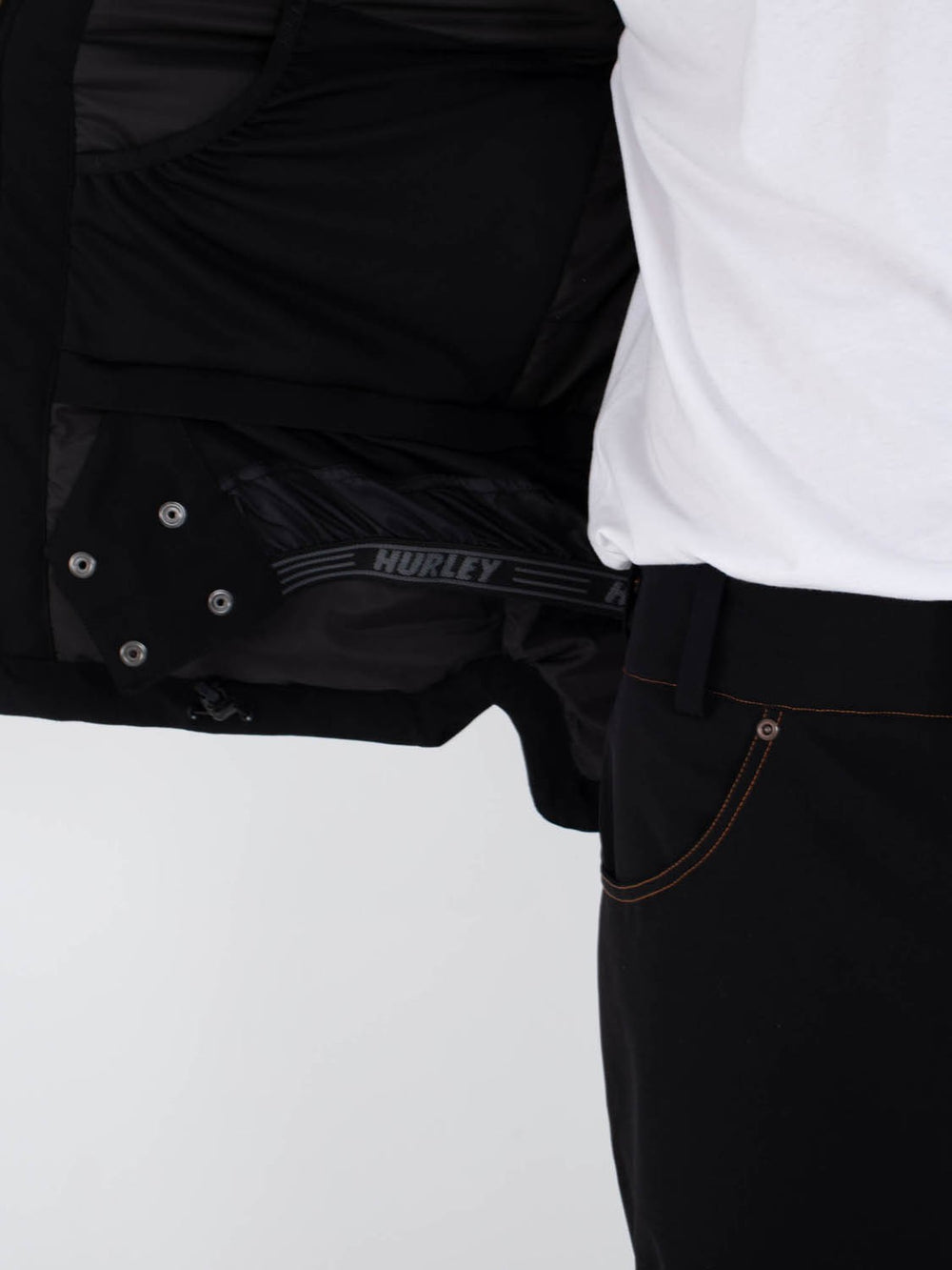 Hurley On Sale | Patch Snow Jacket - Black