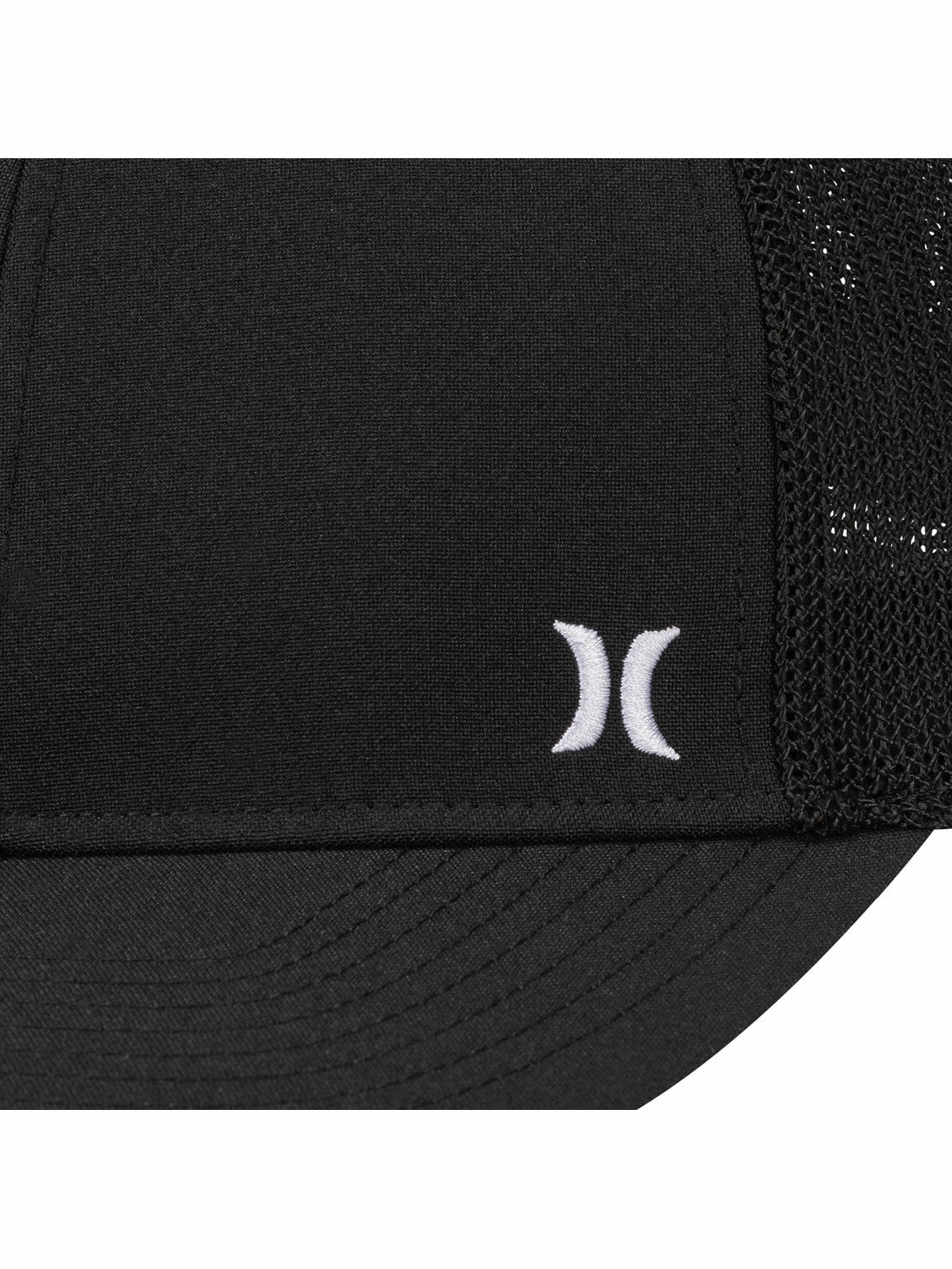 Hurley On Sale | Icon Mini Mesh Stretch Fit Trucker Hat - Black