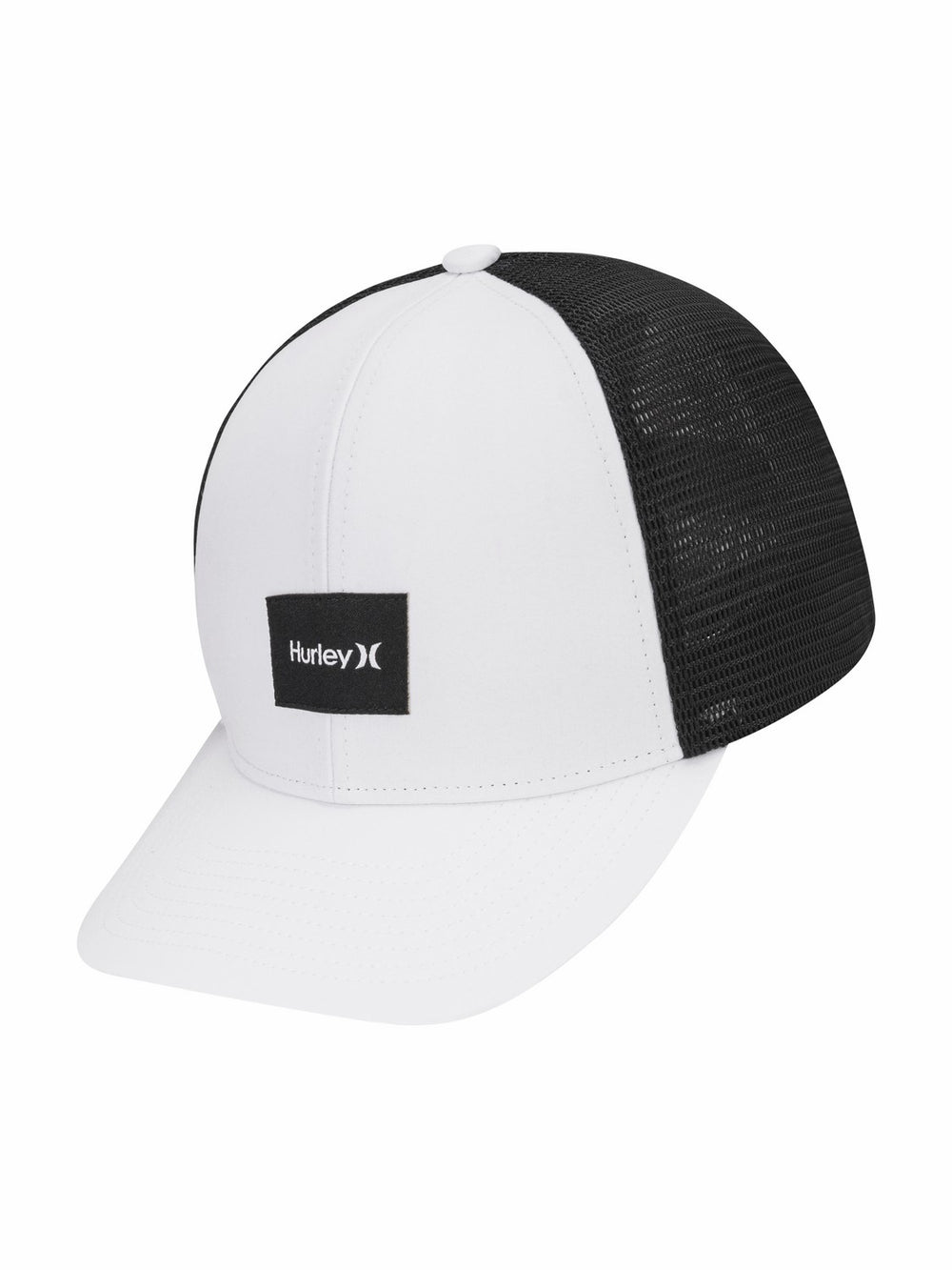 Hurley Discount | Warner Adjustable Trucker Hat - White/Black