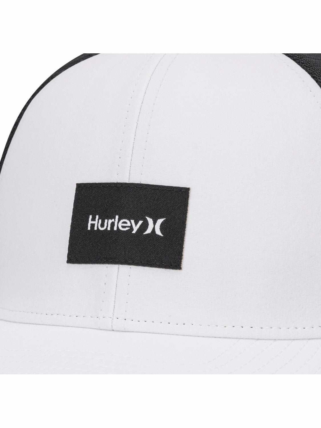 Hurley Discount | Warner Adjustable Trucker Hat - White/Black