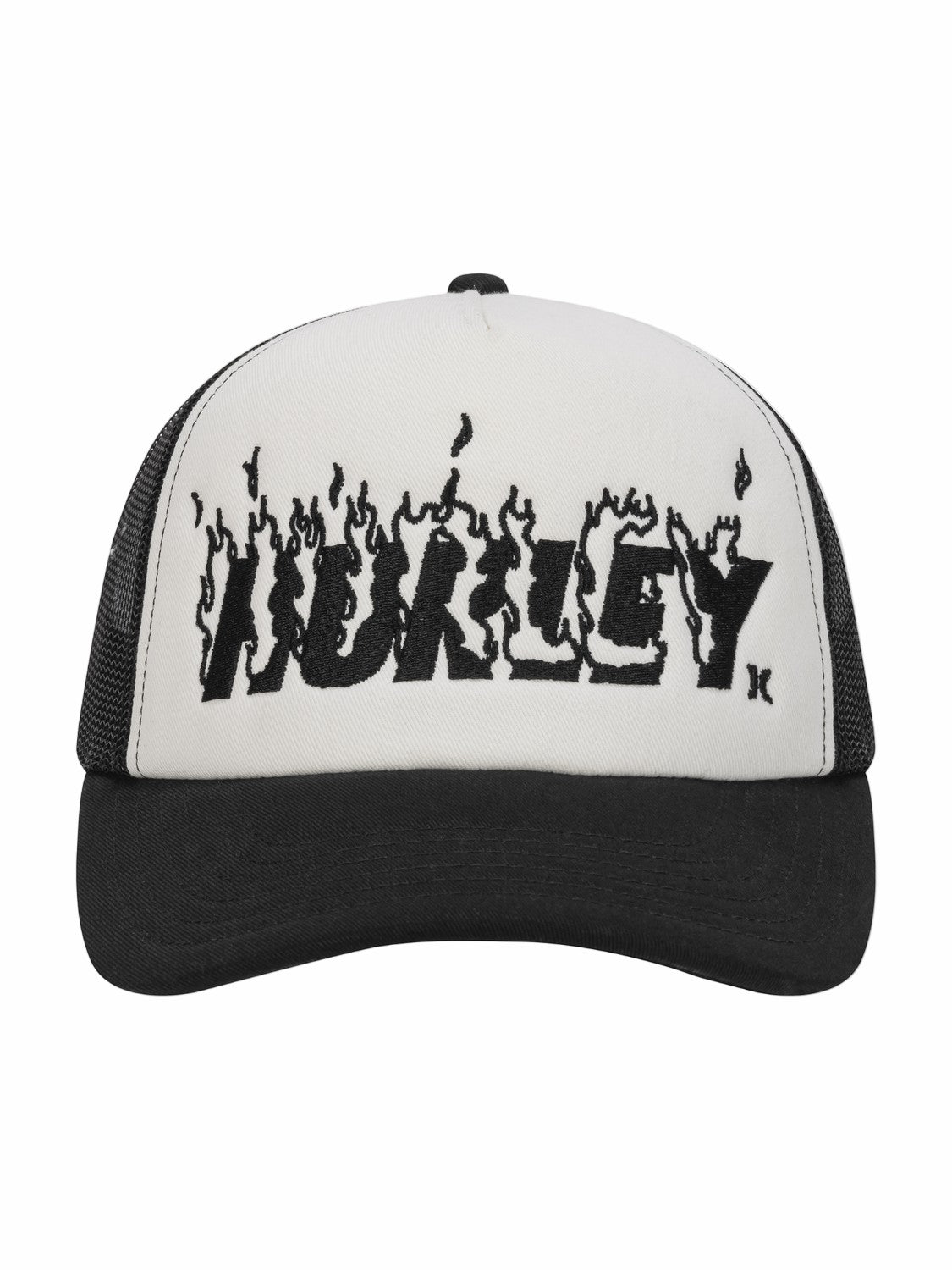Hurley For Sale | Hurley x Travis Barker Flame Trucker Hat - Black/White