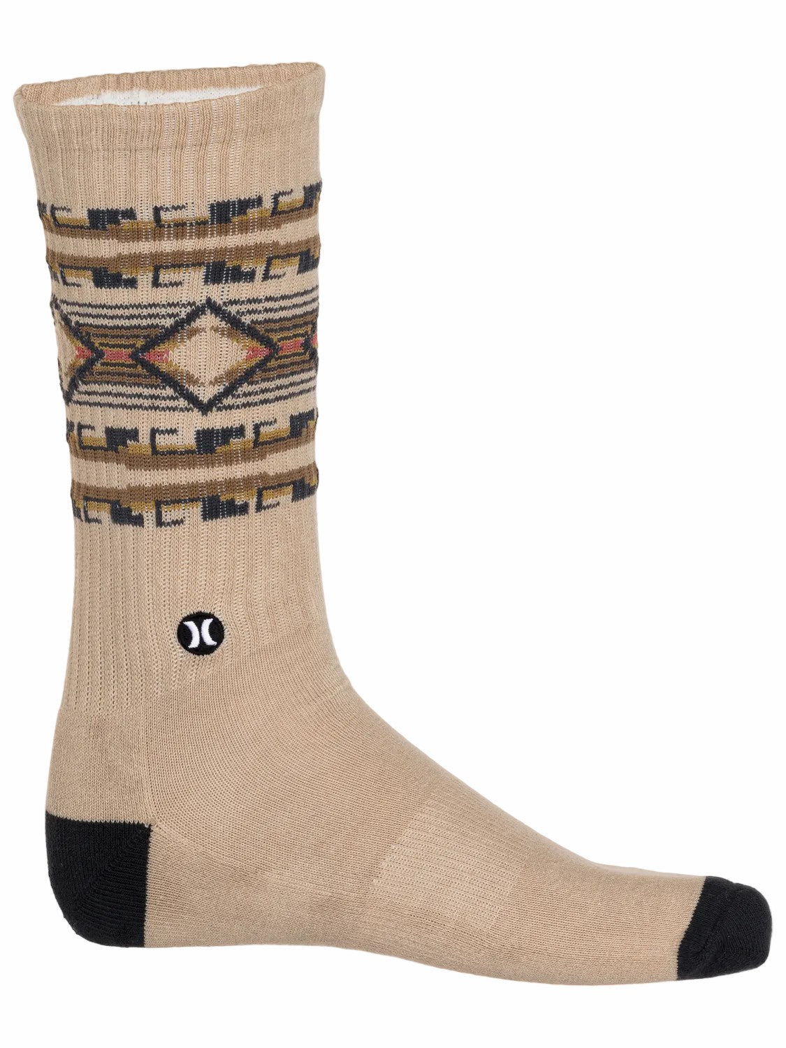 Hurley Discount | H2O Dri Jacquard Crew Sock - Iron Ore