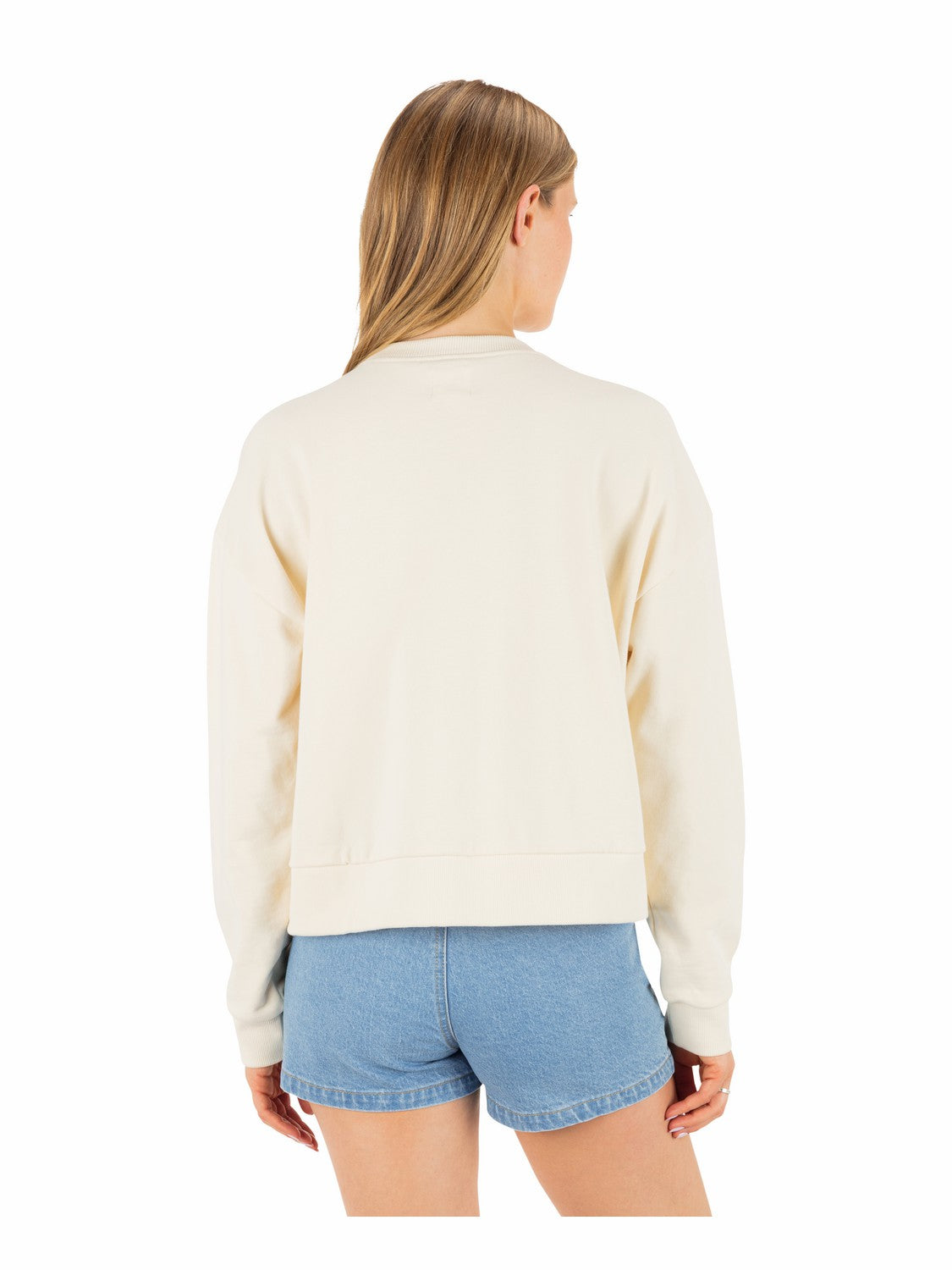 Hurley On Sale | Cycles Of The Earth Boxy Crew - Off White