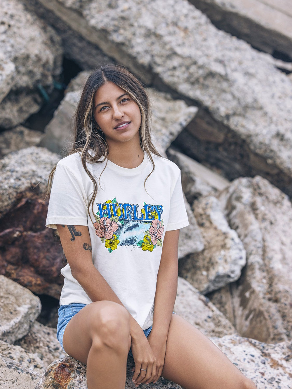 Hurley Onsale | Tidal Classic Tee - Off White