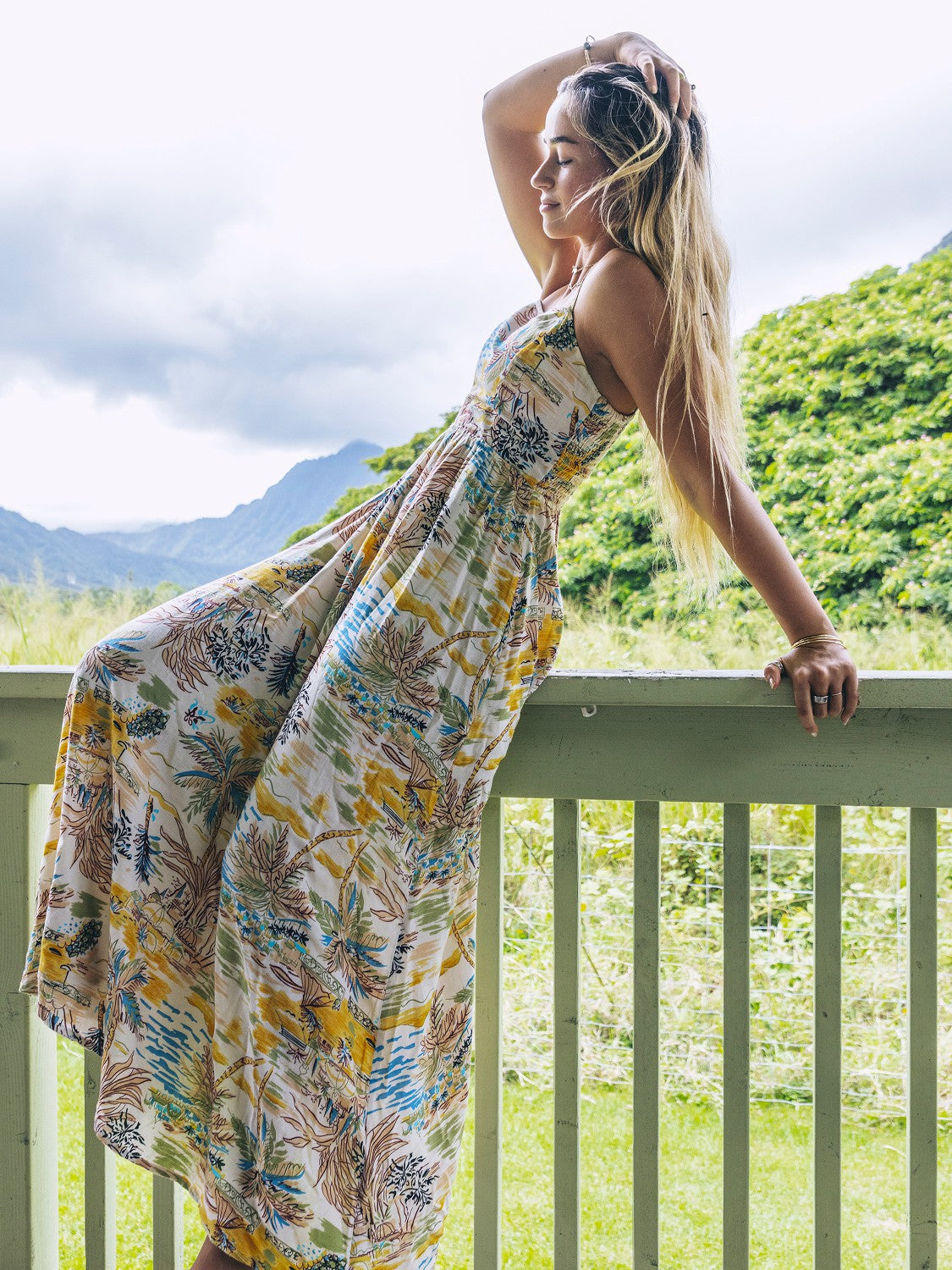Hurley Onsale | Safari Scenic Maxi Dress - Off White