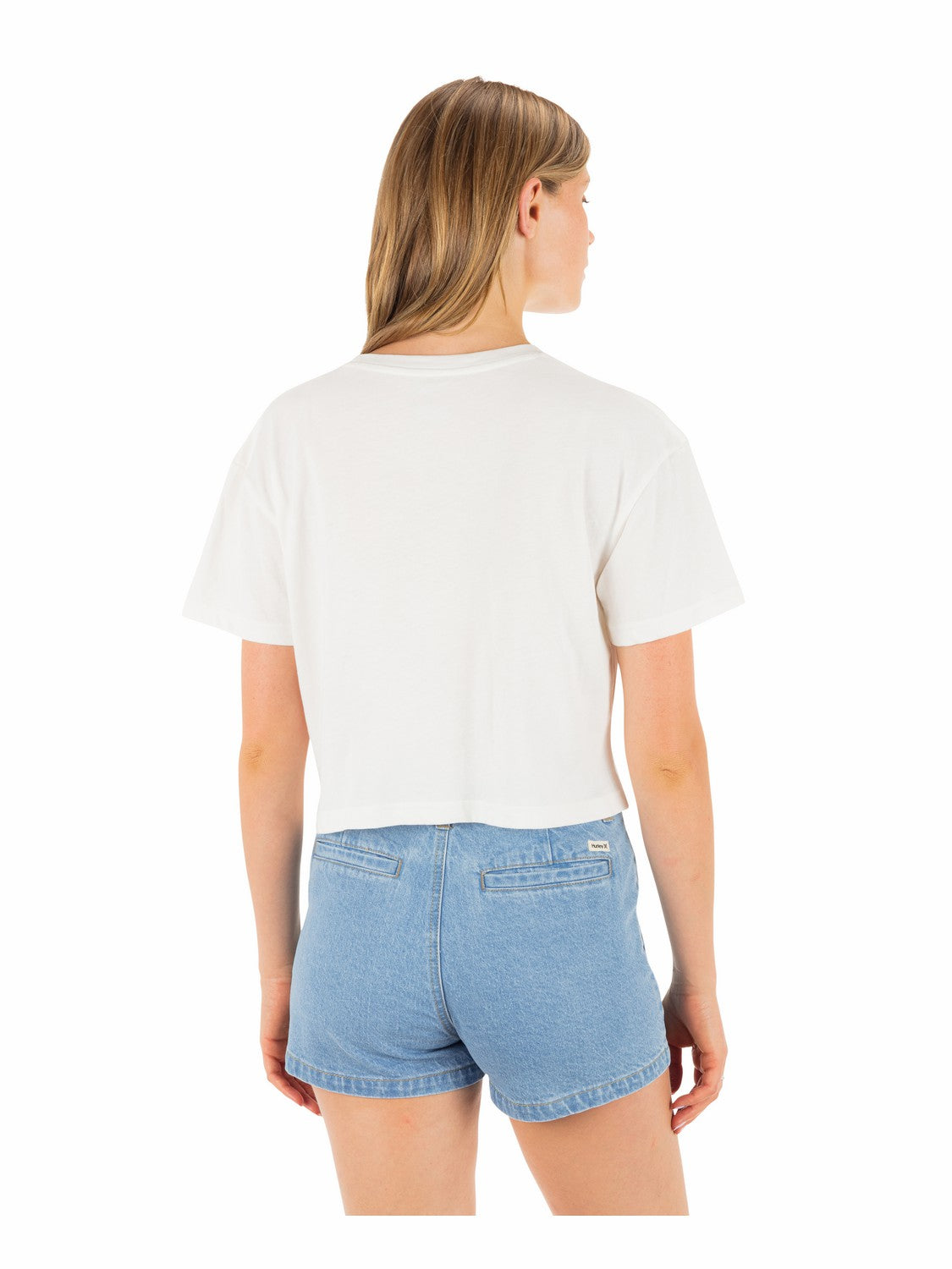 Hurley On Sale | Surf Days Boxy Crop Tee - Tofu