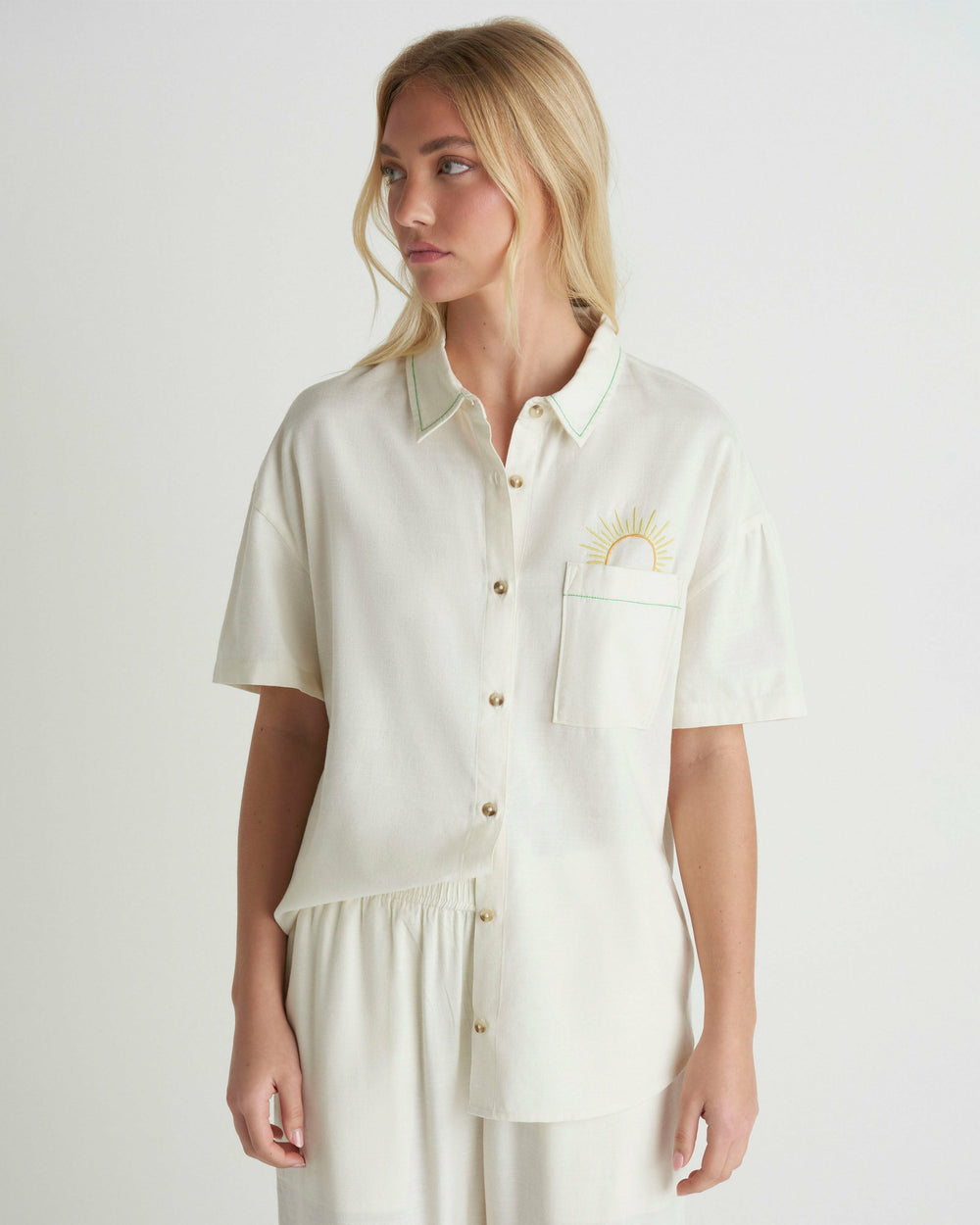 Hurley For Sale | Goldie Boyfriend Short Sleeve - Off White