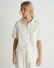 Hurley For Sale | Goldie Boyfriend Short Sleeve - Off White