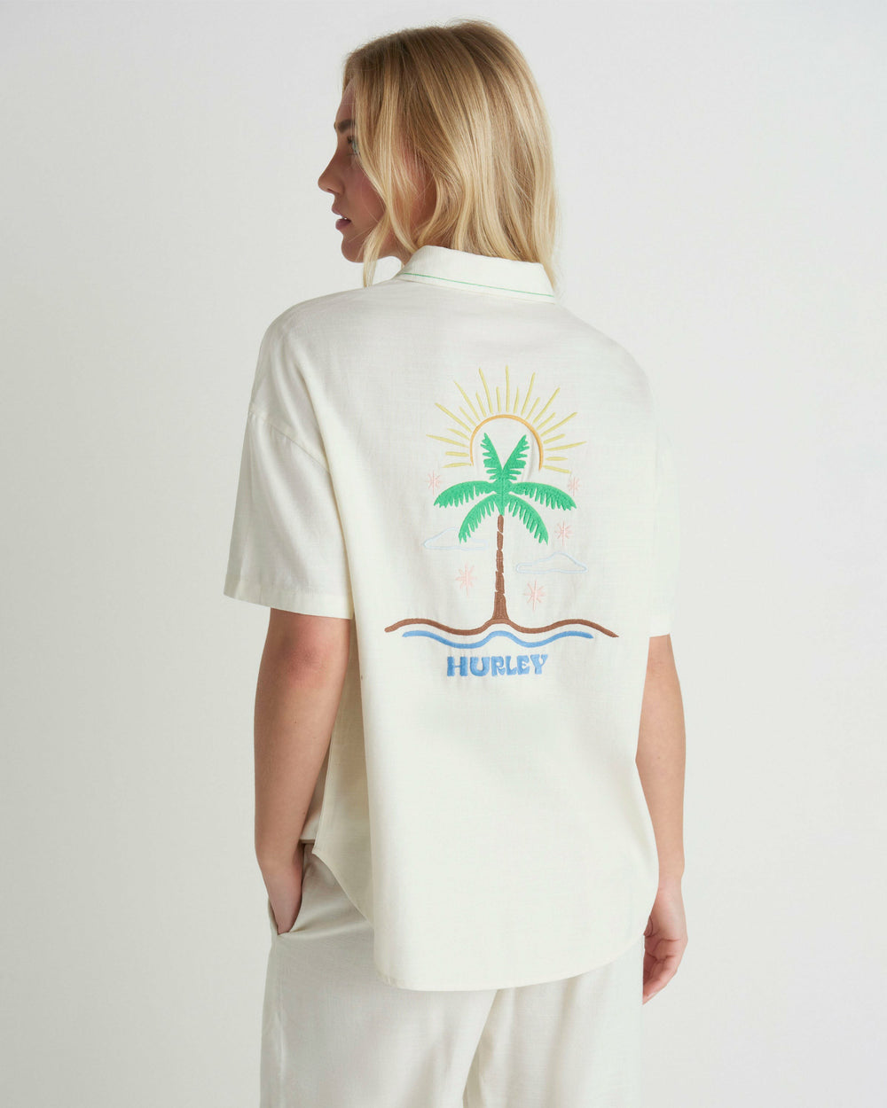 Hurley For Sale | Goldie Boyfriend Short Sleeve - Off White