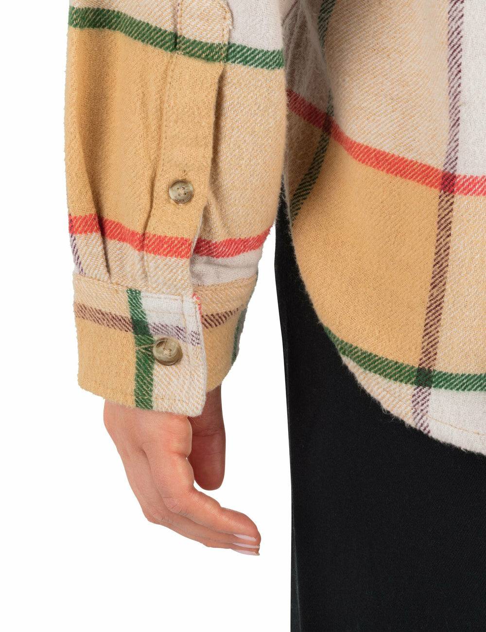 Hurley | Wander Boyfriend Flannel - Lilac Marble