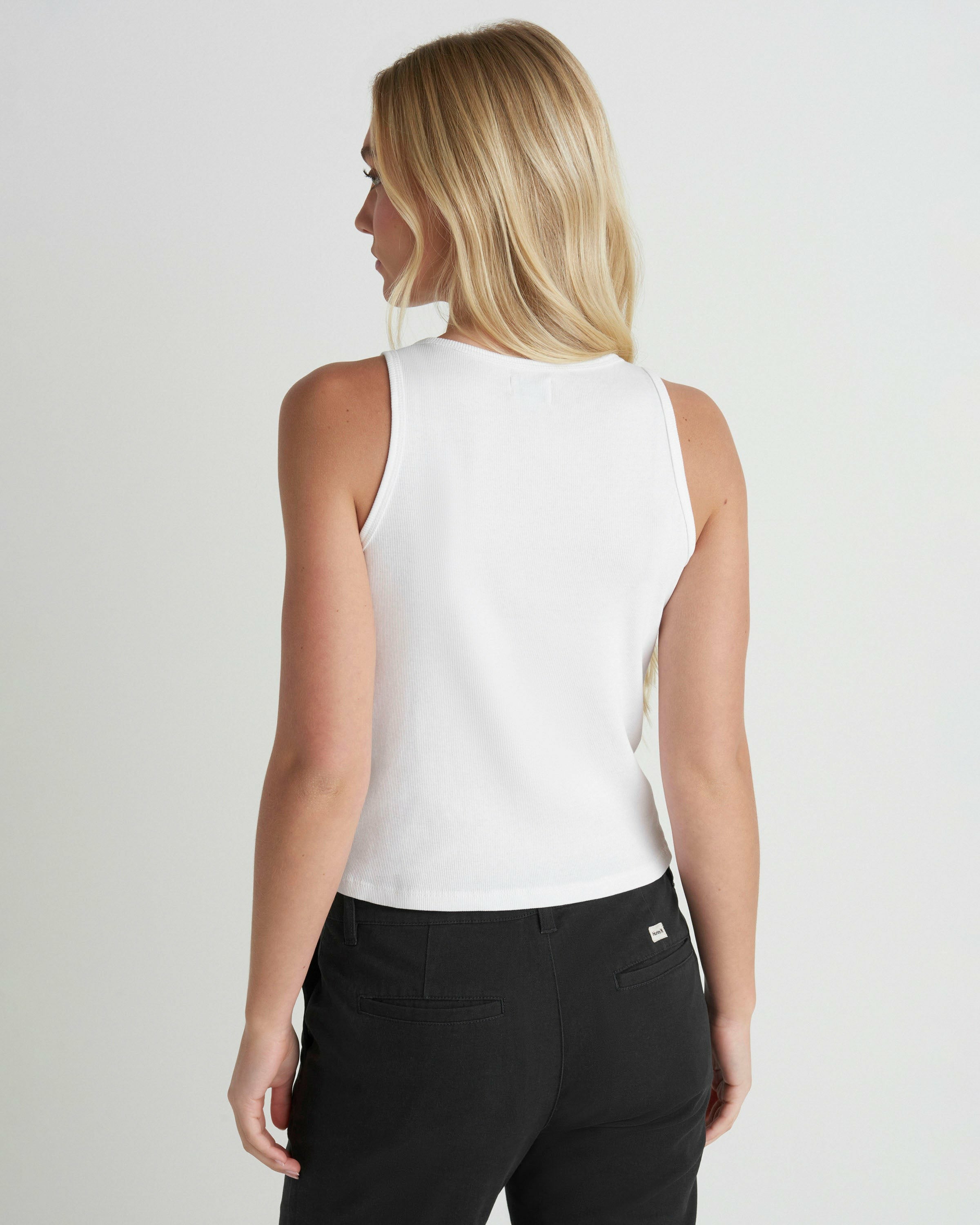 Hurley On Sale | Just A Girl Tank - White