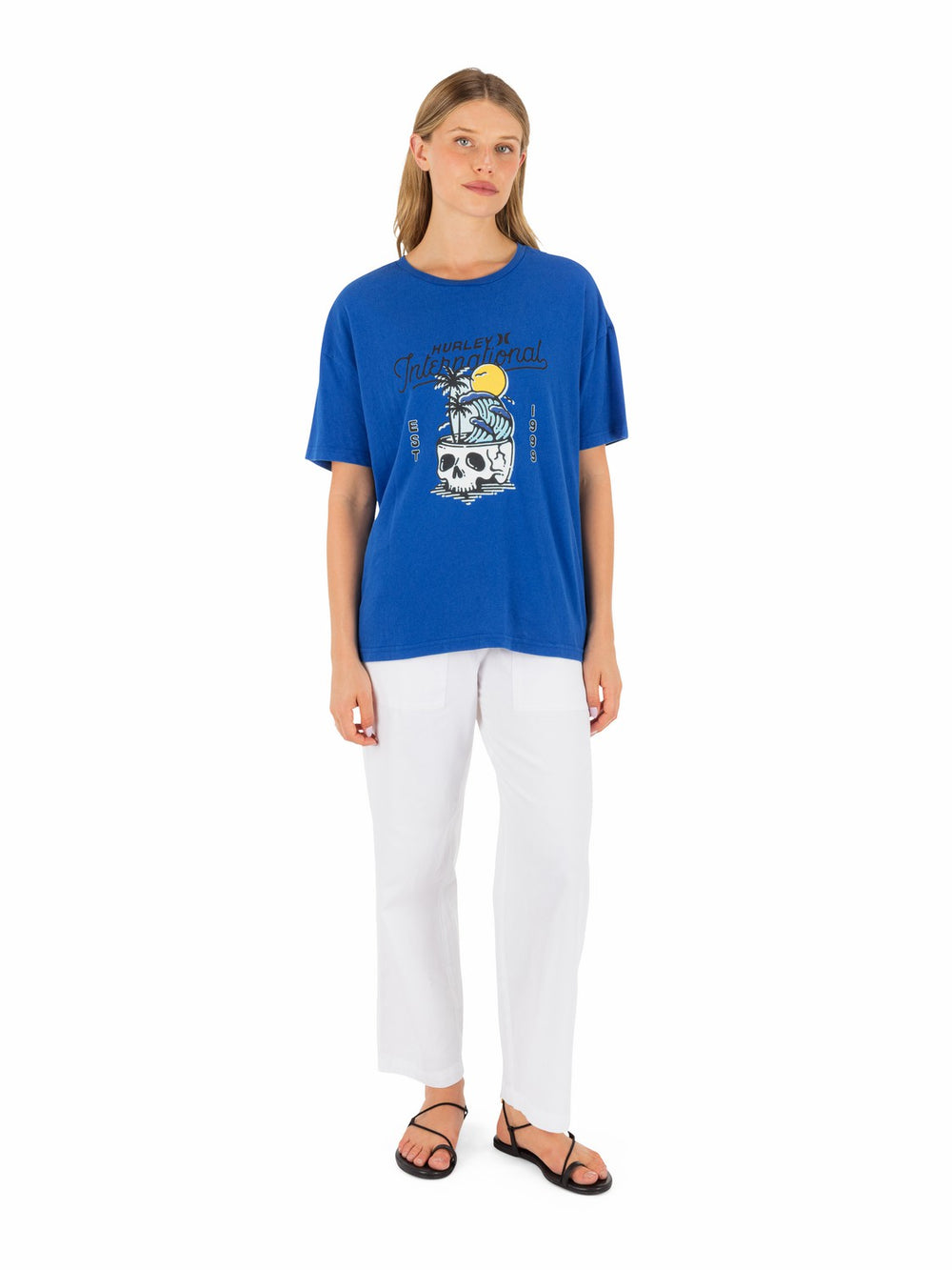 Hurley | Skulltide Boyfriend Tee - Hydro
