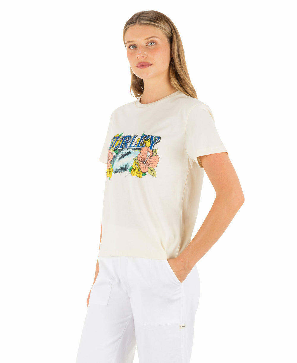 Hurley Discount | Tidal Classic Tee - Off White