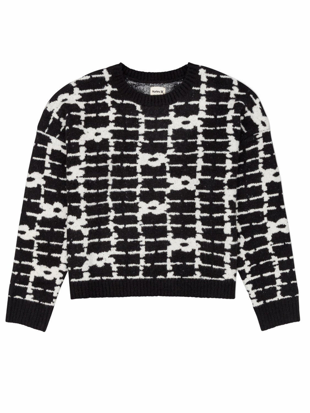 Hurley | Daisy Trellis Sweater - BLACK