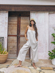 Hurley For Sale | New Heights Jumpsuit - Tan