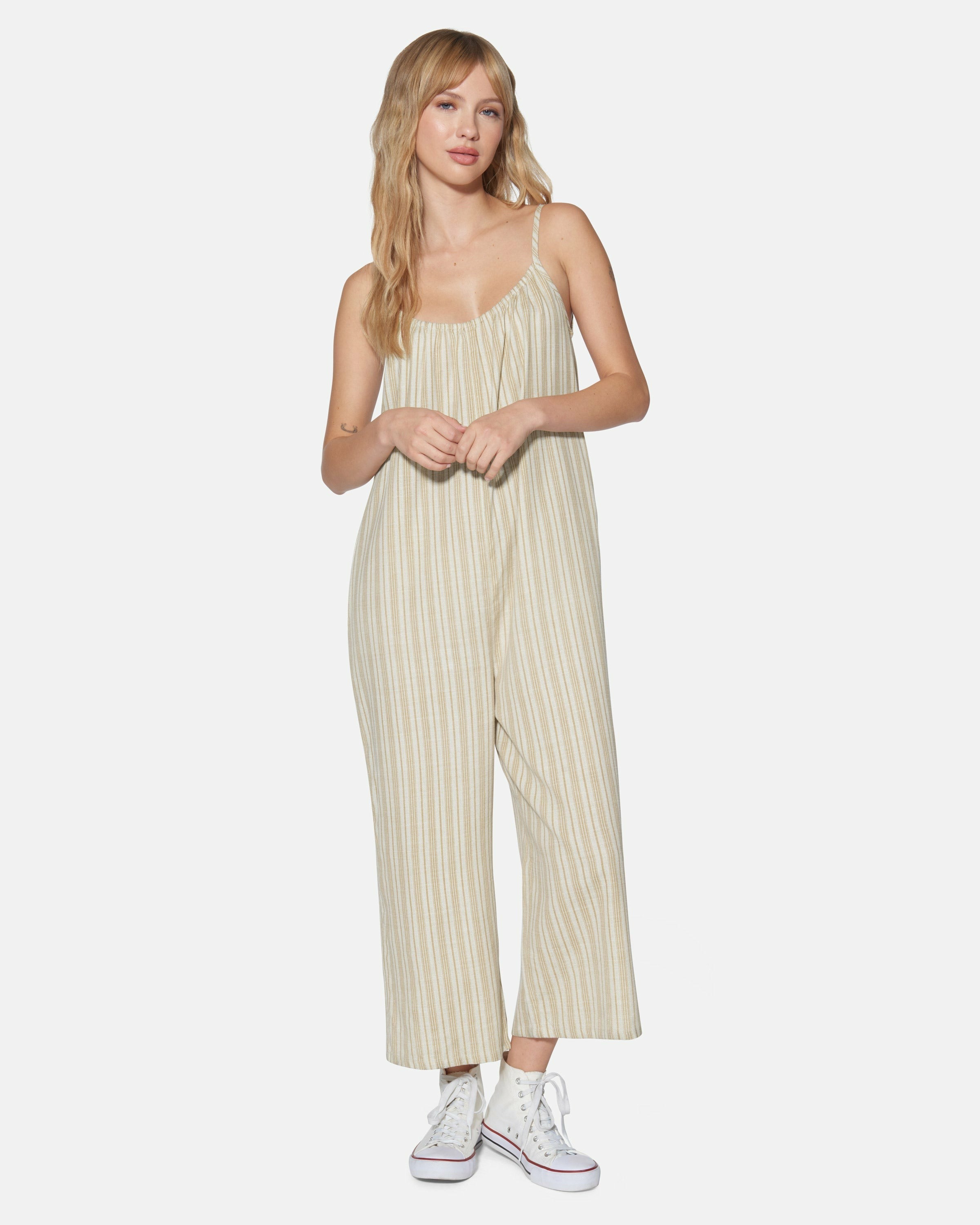 Hurley For Sale | New Heights Jumpsuit - Tan