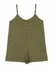 Hurley On Sale | Wavy Days Romper - Vintage Moss
