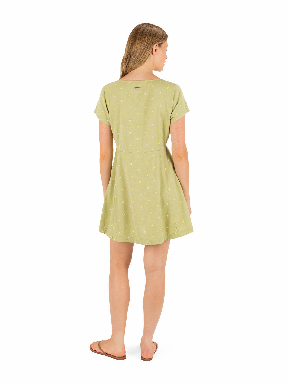 Hurley | Wavy Dot Dress - Fern