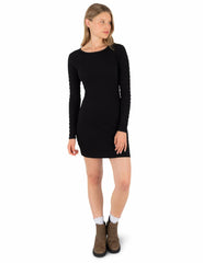 Hurley Onsale | Whistler Long Sleeve Dress - Black