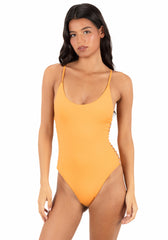 Hurley Onsale | Solid Moderate One Piece - Maui Mango