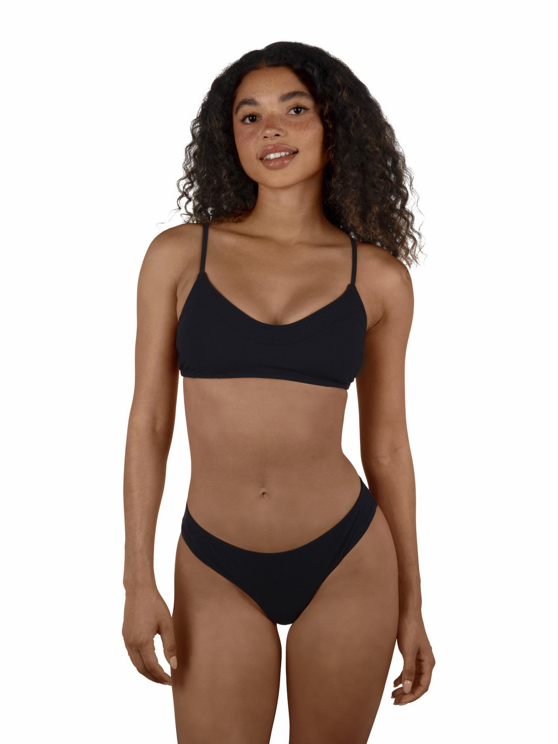 Hurley On Sale | Max Solid Bralette Bikini Top - Black