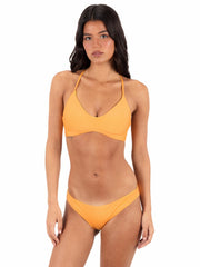 Hurley | Solid Adjustable Bikini Top - Maui Mango