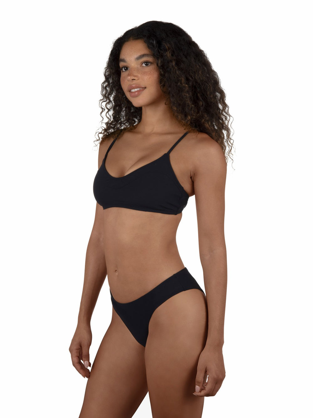 Hurley For Sale | Max Solid Bralette Bikini Top - Black