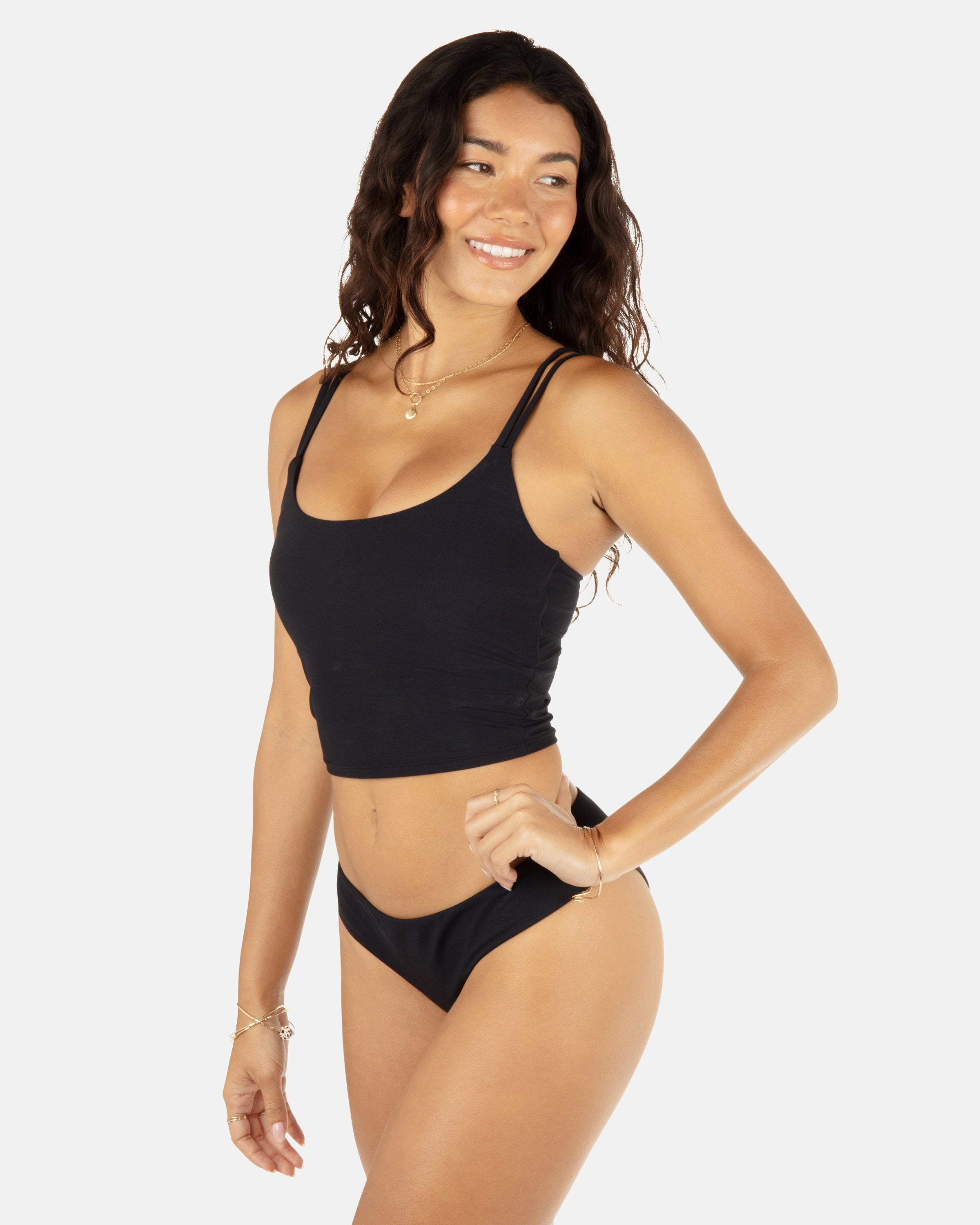 Hurley Onsale | Max Solid Tankini - Black
