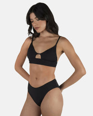 Hurley For Sale | Solid Full Bikini Bottom - Black