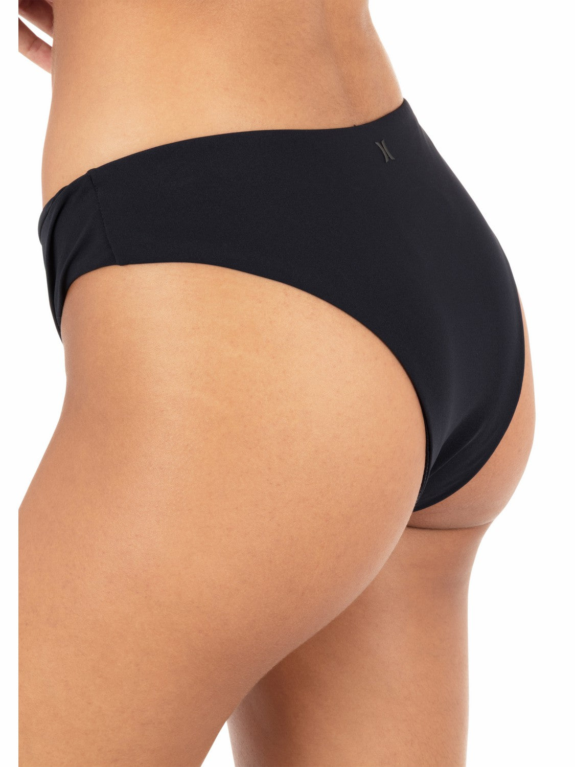 Hurley On Sale | Max Solid Mid Rise Cheeky Bottom - Black