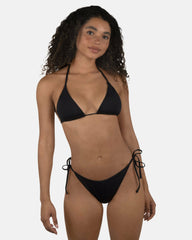 Hurley Onsale | Solid Cheeky Tie Side Bottom - Black