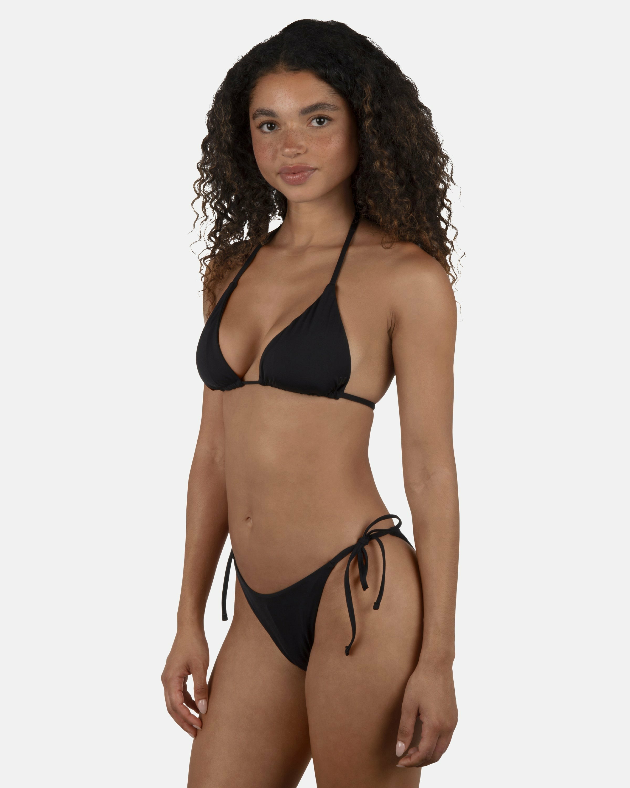Hurley Onsale | Solid Cheeky Tie Side Bottom - Black