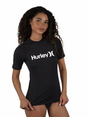 Hurley For Sale | One & Only Short Sleeve Rashguard - Black