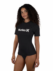 Hurley For Sale | One & Only Short Sleeve Rashguard - Black