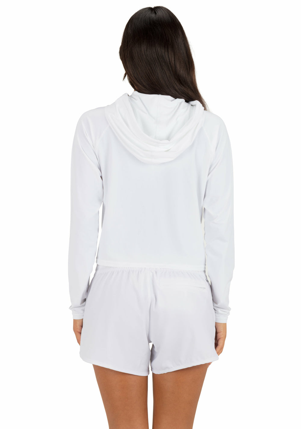 Hurley On Sale | One & Only Solid Long Sleeve Hooded Rashguard - White