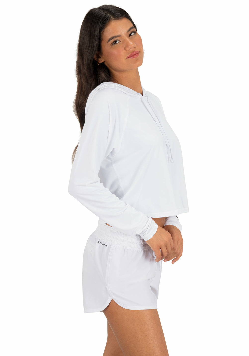 Hurley On Sale | One & Only Solid Long Sleeve Hooded Rashguard - White