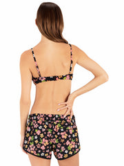 Hurley On Sale | Hibiscus Dream Phantom 2.5" Boardshort - Black Floral