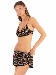 Hurley On Sale | Hibiscus Dream Phantom 2.5" Boardshort - Black Floral
