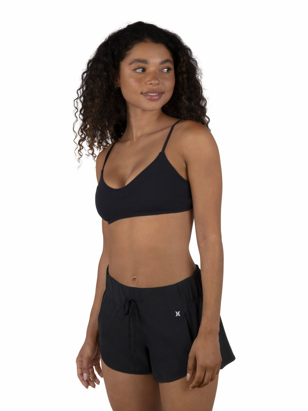 Hurley On Sale | Aquas Solid 2.5" Boardshorts - Black