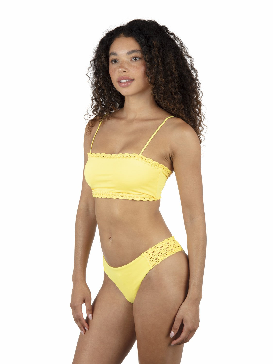 Hurley For Sale | Macrame Bandeau Bikini Top - Mimosa