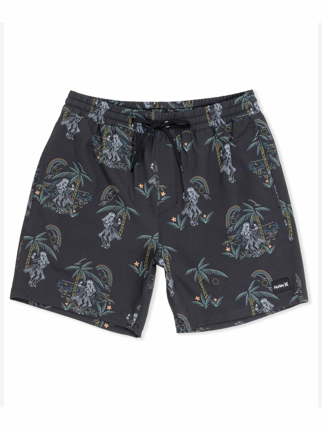 Hurley For Sale | Cannonball Volley 17" Boardshort - Black Mixed