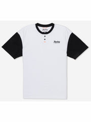 Hurley On Sale | Merchant Henley Short Sleeve - White
