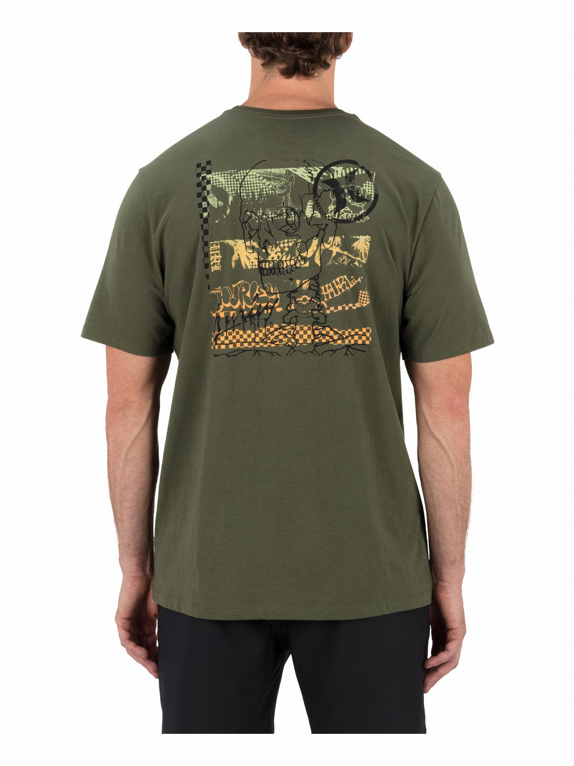 Hurley Discount | Crusty Short Sleeve - Charcoal Fern