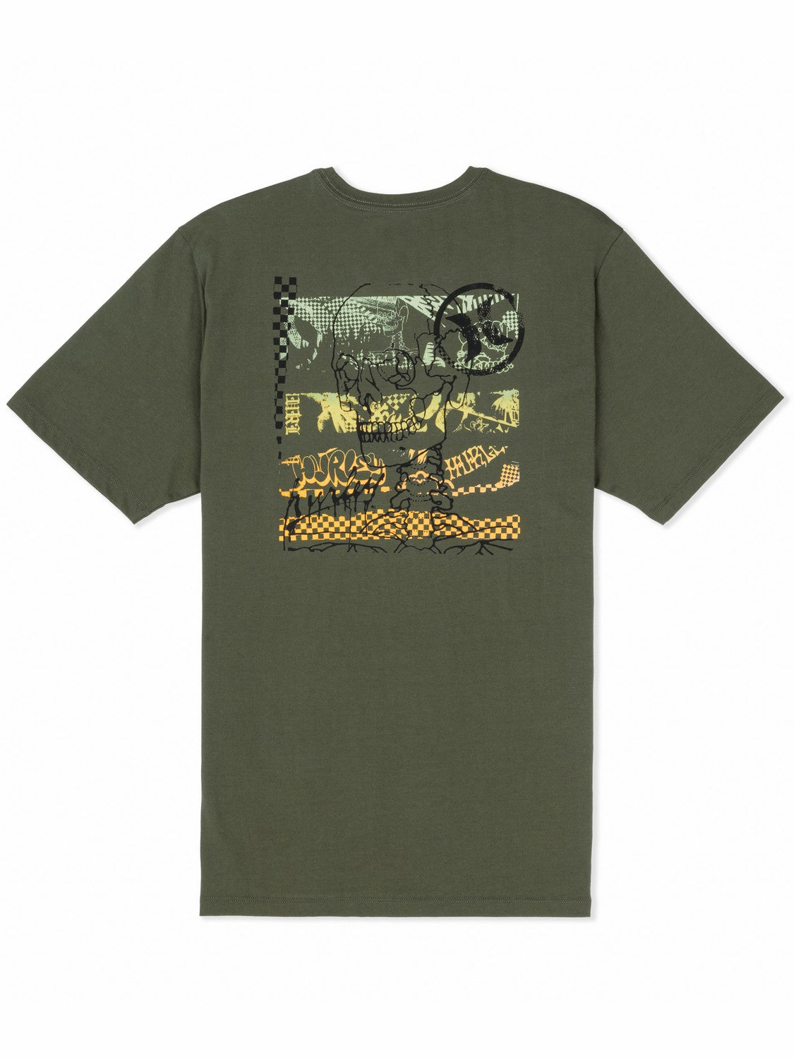 Hurley Discount | Crusty Short Sleeve - Charcoal Fern