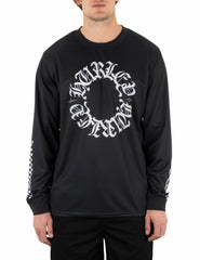 Hurley On Sale | Hurley x Travis Barker Check Out Long Sleeve Jersey - BLACK