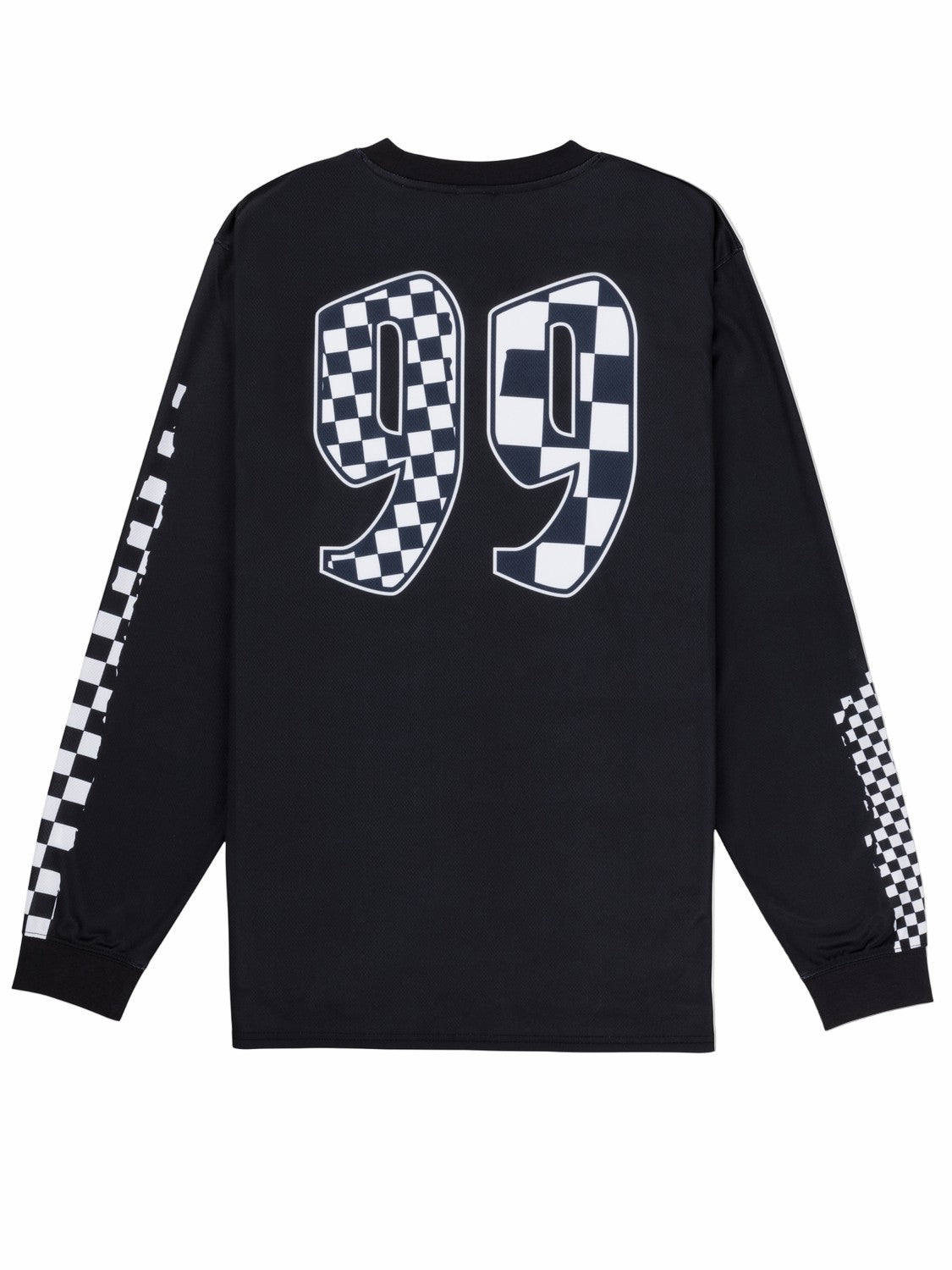 Hurley On Sale | Hurley x Travis Barker Check Out Long Sleeve Jersey - BLACK