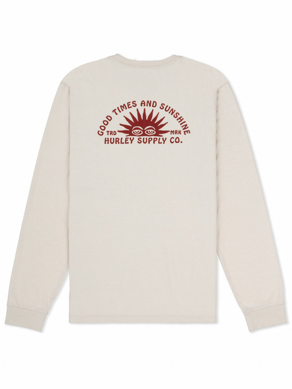 Hurley For Sale | Sunshine Slub Long Sleeve - Bone
