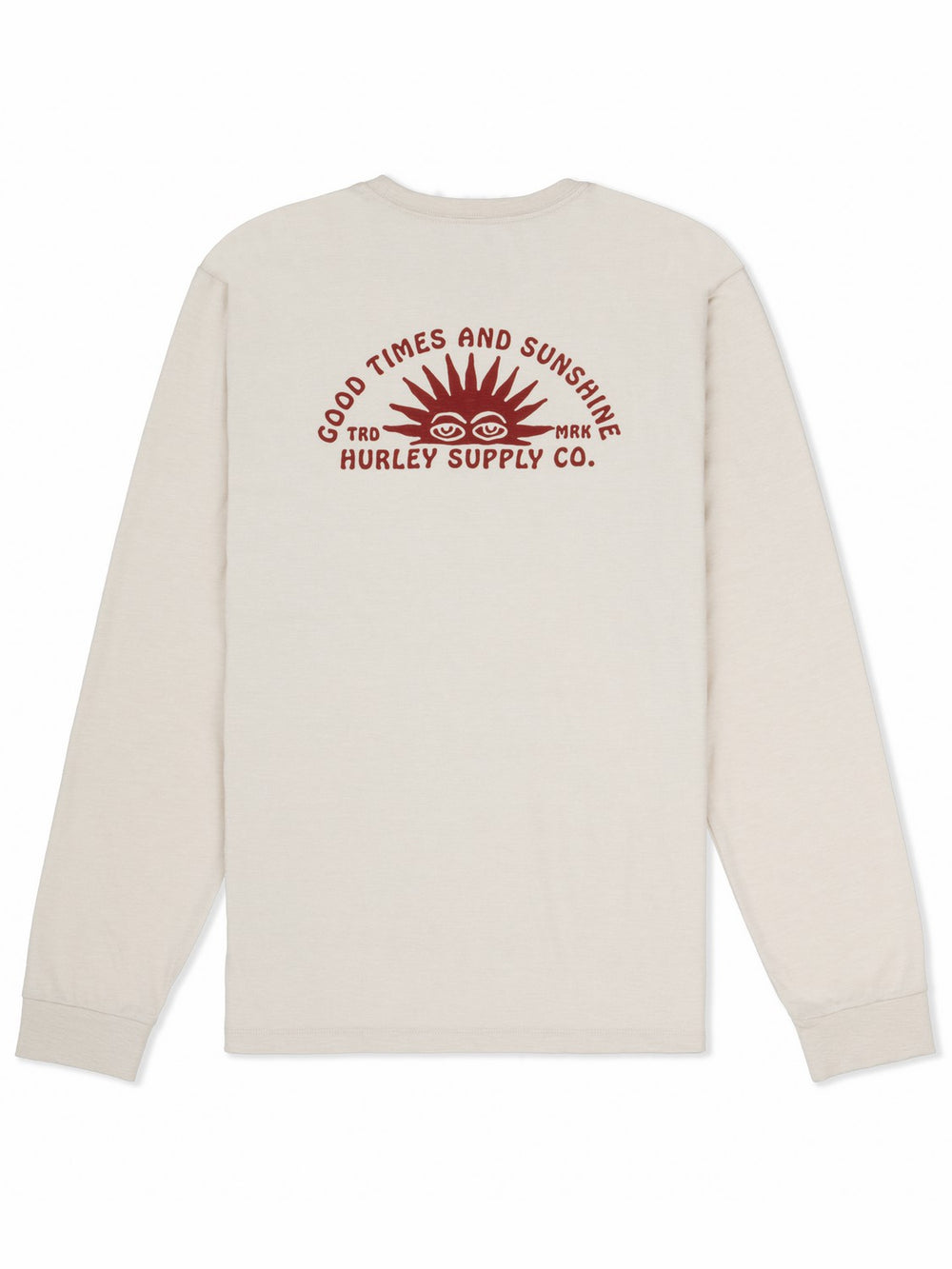 Hurley For Sale | Sunshine Slub Long Sleeve - Bone